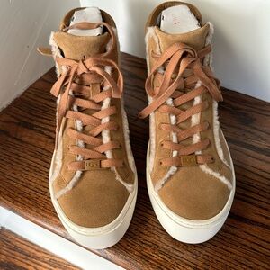 NWT UGG W OLLI HERITAGE HIGHTOP SNEAKERS, Women’s size 8